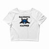 gangsta napper Crop Top