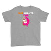 She Wants D - Dunkin Donuts Youth Tee