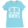 life behind bars cycling Ladies Fitted T-Shirt
