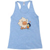 bffs (steven and lion) Racerback Tank