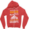 Motorcycles Gramps Zipper Hoodie
