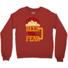 drink beer fuck fear Crewneck Sweatshirt