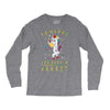 UNICORNS ARE BORN IN AUGUST Long Sleeve Shirts
