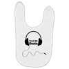 feed me beats Baby Bibs