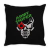 army sniper Throw Pillow