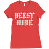 beast mode Ladies Fitted T-Shirt