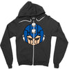 mecha mega rocks Zipper Hoodie