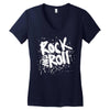 rock music r4 Women's V-Neck T-Shirt