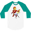 iron man (ironman parody) 3/4 Sleeve Shirt