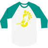 bigfoot gone 3/4 Sleeve Shirt
