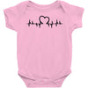 Heart Beat Baby Onesie
