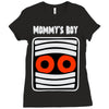 mommy's boy Ladies Fitted T-Shirt