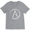 atheist atheism atheismus V-Neck Tee