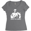 iron sheik wrestling iran funny Women's Triblend Scoop T-shirt