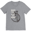 bike 'til you barf V-Neck Tee