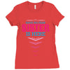 Have No Fear Sister Is Here Ladies Fitted T-Shirt
