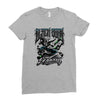 black bood Ladies Fitted T-Shirt