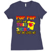 pop pop got this shirt Ladies Fitted T-Shirt