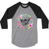 floral baby girl 3/4 Sleeve Shirt