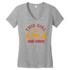 This Girl Loves Her Cane Corso Women's V-Neck T-Shirt