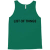 lost of things Tank Top