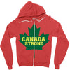 canada strong Zipper Hoodie