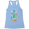 time machines Racerback Tank