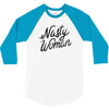 nasty woman 3/4 Sleeve Shirt