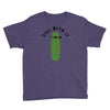 dill with it black logo Youth Tee