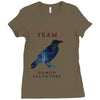 team damon salvatore Ladies Fitted T-Shirt