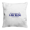 bob loblaw's law blog Throw Pillow