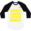 Winner Winner Chicken Dinner Pubg 3/4 Sleeve Shirt