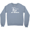 don't touch my simson  fun ddr motorrad tuning simi s51 50 fan Crewneck Sweatshirt