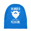 bearded for her pleasure Baby Beanies