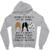 MONEY CAN BUY A LOT OF THINGS, Zipper Hoodie