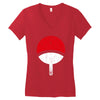 uchiha clan symbol Women's V-Neck T-Shirt