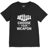 Chess Choose Your Weapon V-Neck Tee