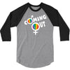 coming out 3/4 Sleeve Shirt