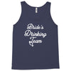 bride's drinking team diamond ring bachelorette Tank Top