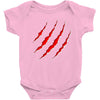 red strong Baby Bodysuit