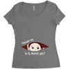Excuse Me Is It March Yet Baby Boy Women's Triblend Scoop T-shirt