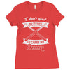 i don't need a license to carry my 9mm Ladies Fitted T-Shirt