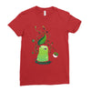 leaf storm Ladies Fitted T-Shirt
