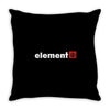 camiseta pirate Throw Pillow
