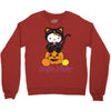 kitty halloween Crewneck Sweatshirt