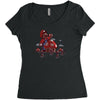 mushroom eater Women's Triblend Scoop T-shirt