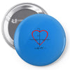 geek love shirt Pin-back button