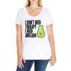 Avocado Ladies Curvy T-Shirt