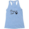 crazy cat lady Racerback Tank