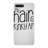 my hair is kinky af iPhone 7 Plus Case